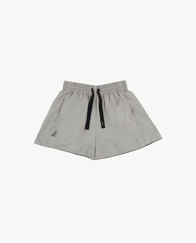  KANGOL - Quần short unisex ống rộng phối dây rút 