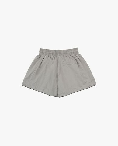  KANGOL - Quần short unisex ống rộng phối dây rút 