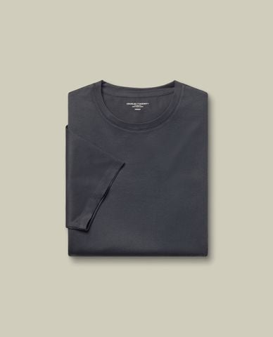  CHARLES TYRWHITT - Áo thun nam cổ tròn tay ngắn Pure Cotton 