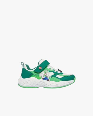  SKECHERS - Giày sneakers bé trai cổ thấp Nintendo Super Mario 