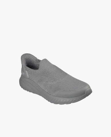  SKECHERS - Giày slip on nam BOBS Sport Squad Chaos 
