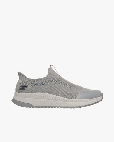  SKECHERS - Giày slip on nam BOBS Sport Squad 4 