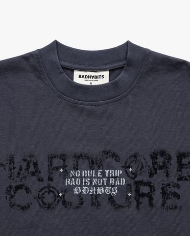 BAD HABITS - Áo thun unisex cổ tròn tay ngắn No Rule 