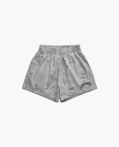  BAD HABITS - Quần short unisex ống rộng lưng thun 