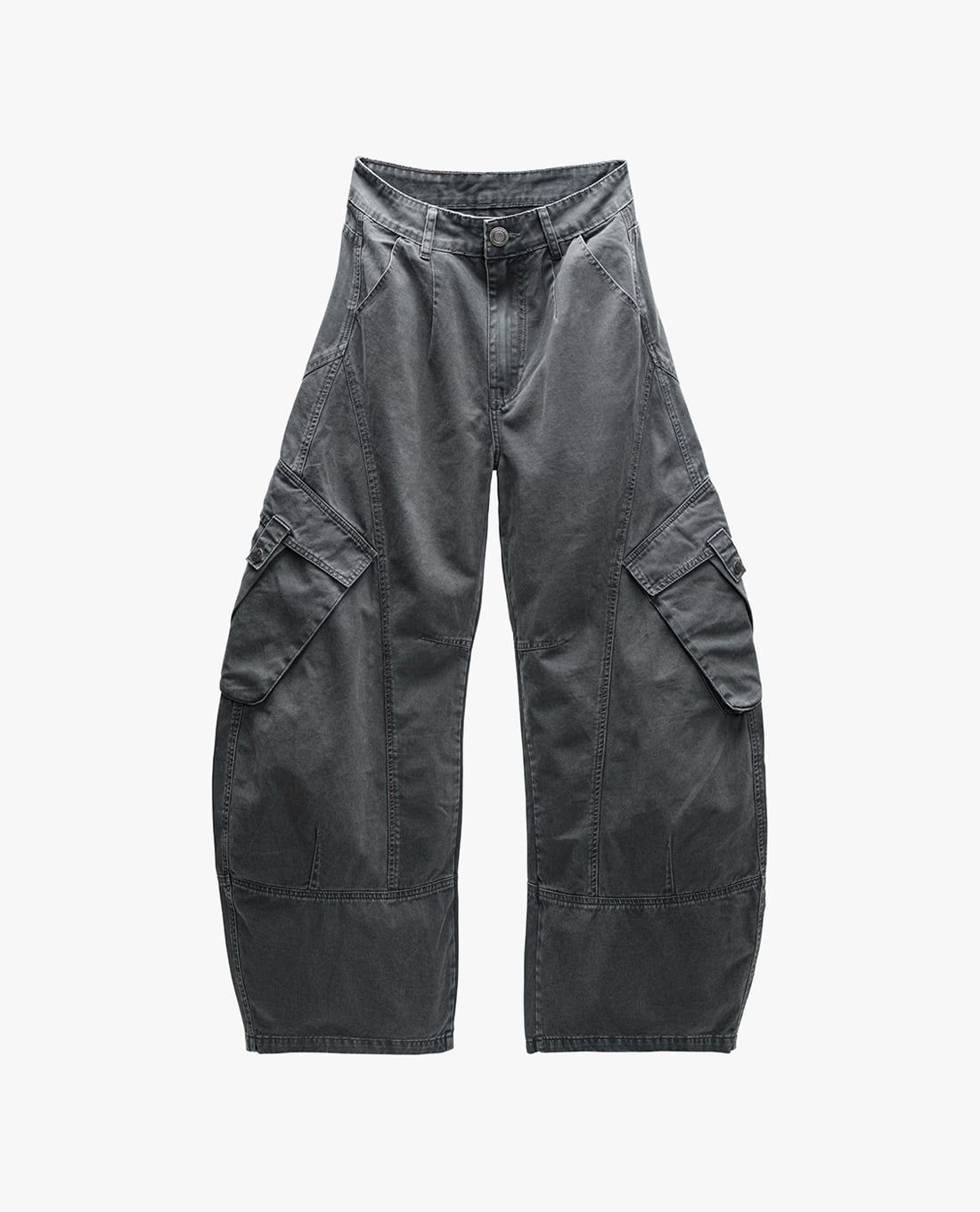 BAD HABITS - Quần jeans unisex ống rộng túi hộp Cache