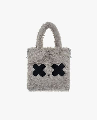  BAD RABBIT CLUB - Túi tote unisex lông xù Rabbit 