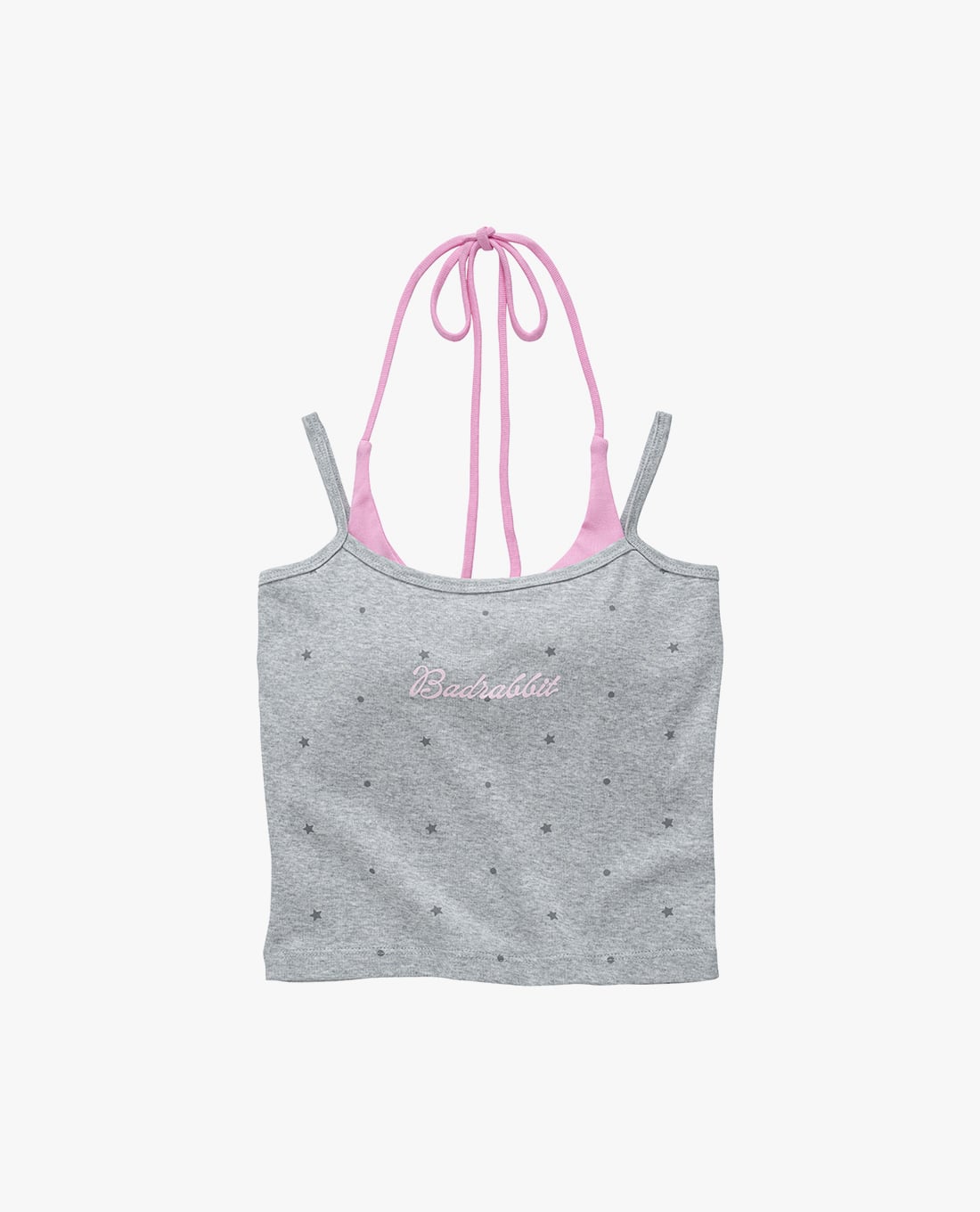 BAD RABBIT CLUB - Áo hai dây nữ cổ yếm phối layer Lil Guava