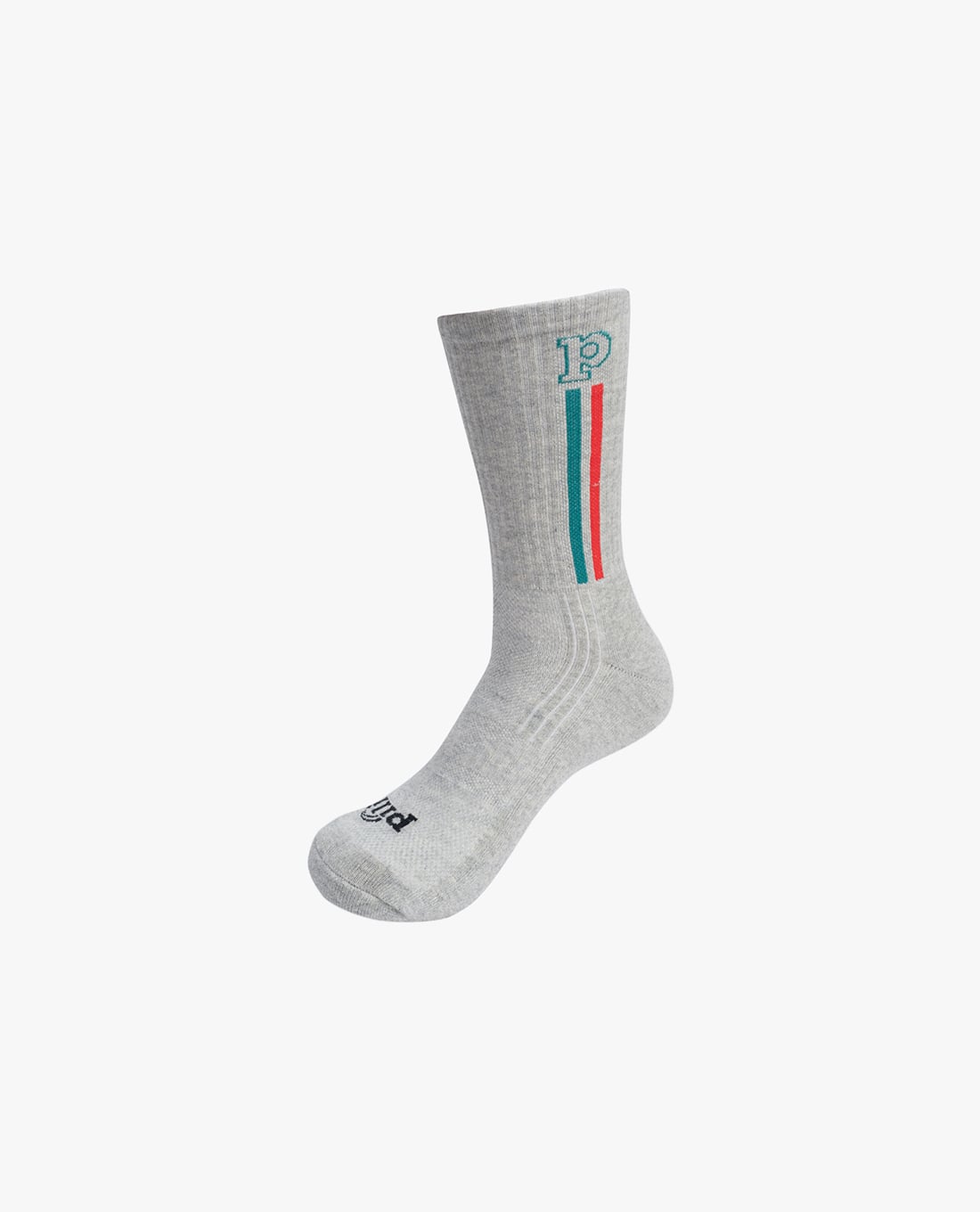 PILI - Set 3 vớ unisex cổ cao dệt logo phối sọc