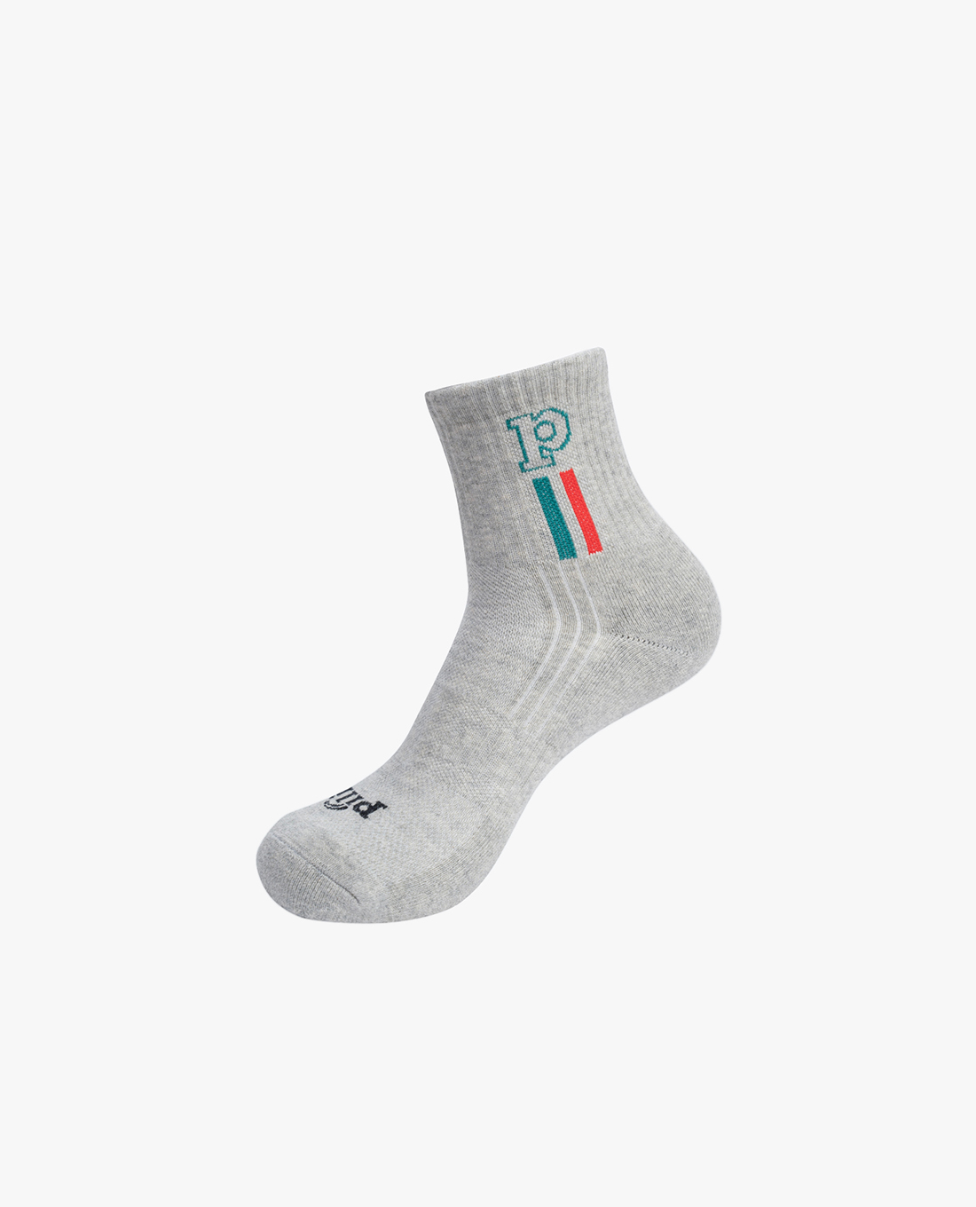 PILI - Set 3 vớ unisex cổ cao dệt logo phối sọc