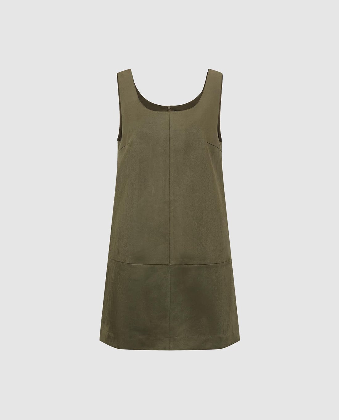 URBAN REVIVO - Đầm sát nách mini nữ cổ vuông