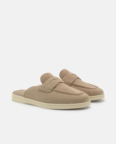  PEDRO - Giày mules nữ đế bệt mũi tròn Roam 