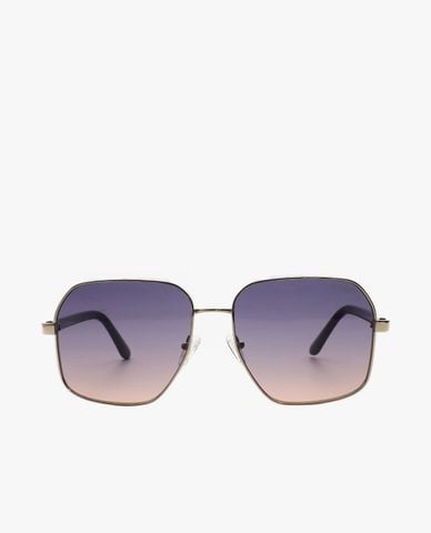  GUESS - Kính mát nữ gọng vuông bản vừa 