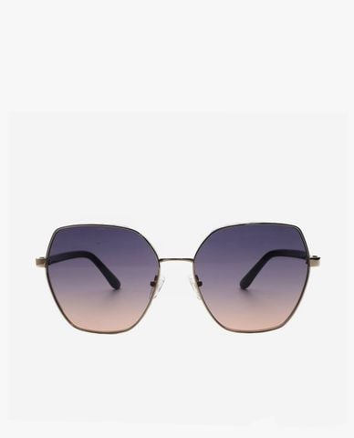  GUESS - Kính mát nữ gọng đa giác bo góc 