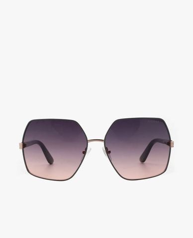  GUESS - Kính mát nữ gọng đa giác hiện đại 