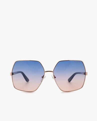  GUESS - Kính mát nữ gọng đa giác hiện đại 