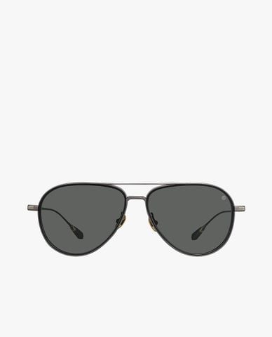  MUJOSH - Kính mát unisex gọng phi công bản mảnh 