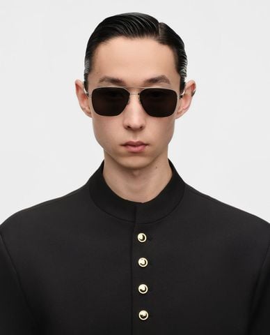  MUJOSH - Kính mát nam gọng vuông hiện đại 