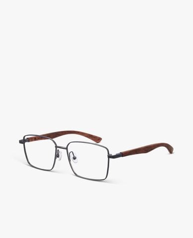  MUJOSH - Gọng kính chữ nhật unisex bản mảnh 