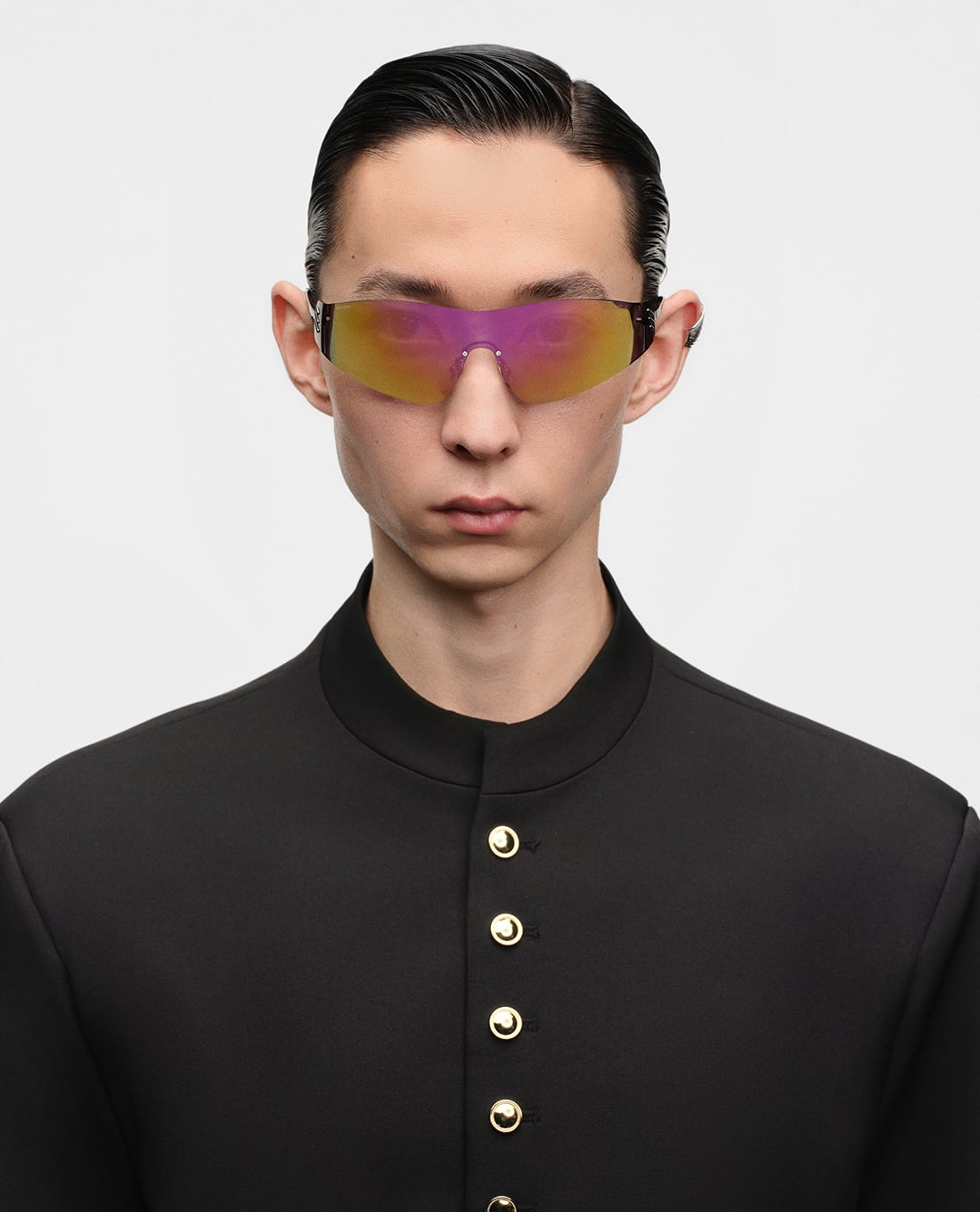 MUJOSH - Kính mát unisex gọng đa giác thời thượng
