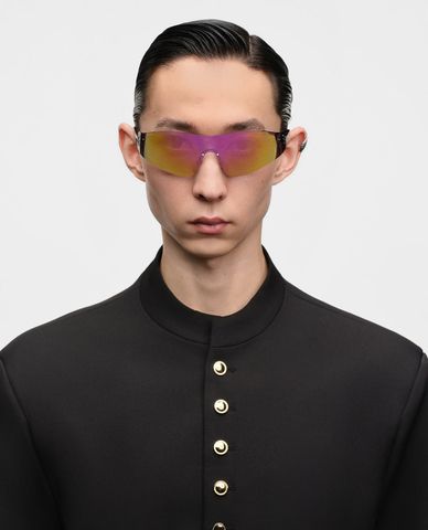  MUJOSH - Kính mát unisex gọng đa giác thời thượng 