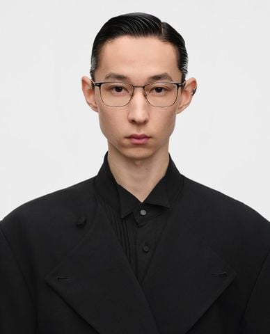  MUJOSH - Gọng kính vuông unisex bản mảnh 