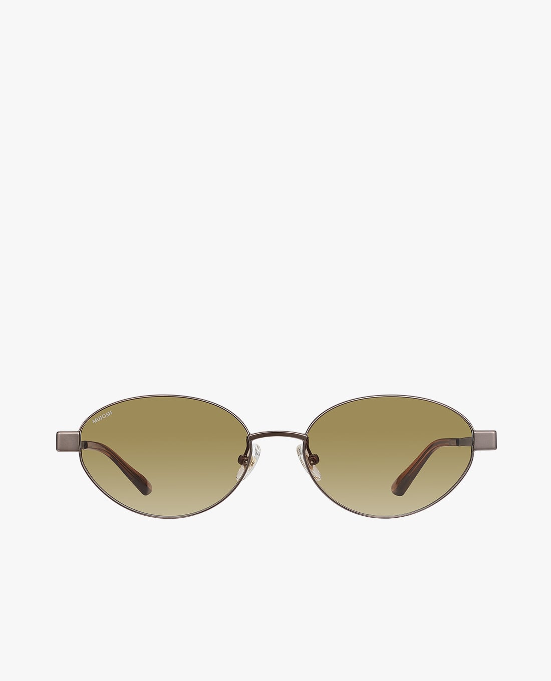 MUJOSH - Kính mát unisex gọng oval thời thượng