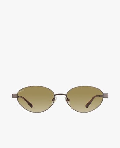  MUJOSH - Kính mát unisex gọng oval thời thượng 