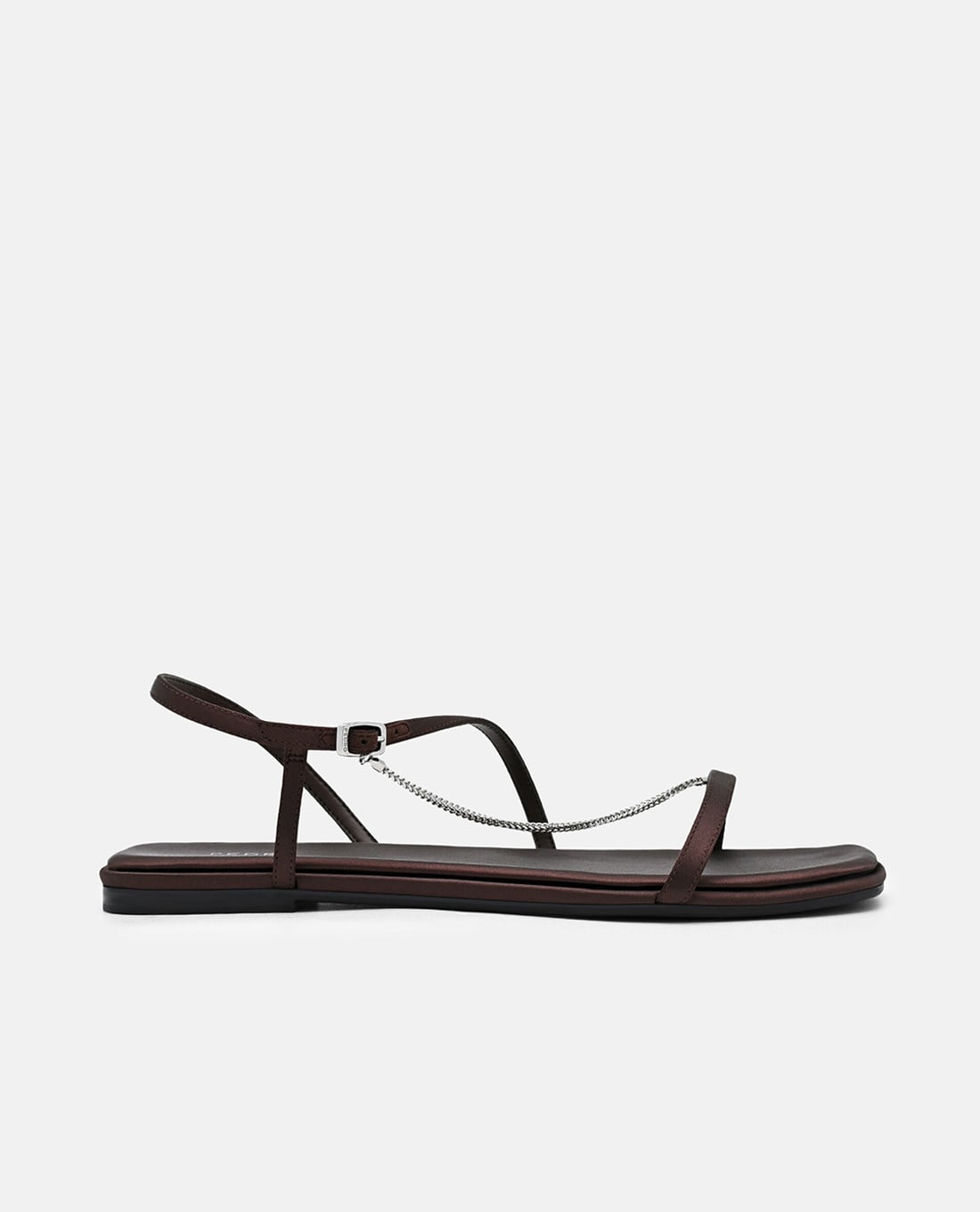 PEDRO - Giày sandals nữ đế bệt mũi vuông Marland