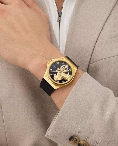  GUESS - Đồng hồ nam Vinyl 44mm 