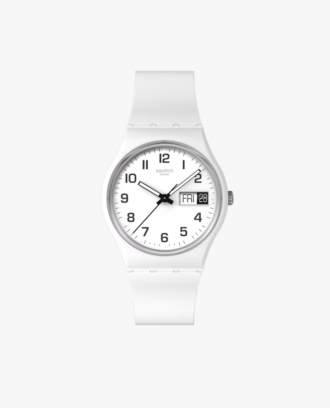 SWATCH - Đồng hồ unisex Blanc Slate 34mm
