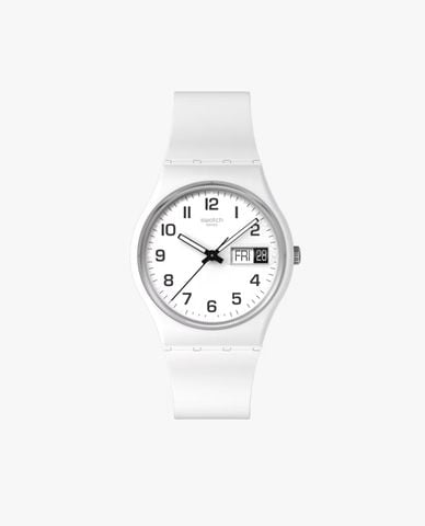  SWATCH - Đồng hồ unisex Blanc Slate 34mm 