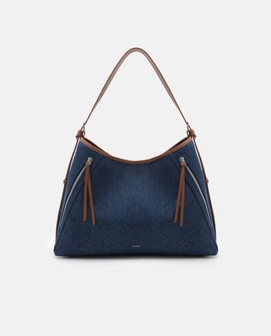  PEDRO - Túi đeo vai nữ hình thang Kristen Denim 