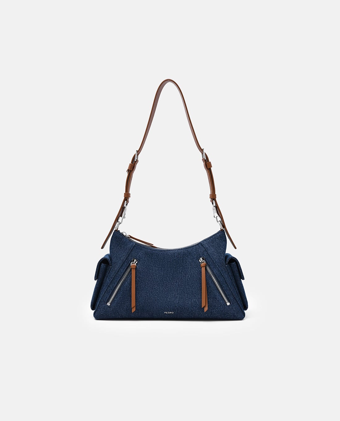 PEDRO - Túi đeo vai nữ hình thang Kristen Denim