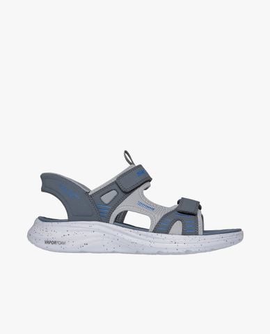  SKECHERS - Giày sandals nam mũi tròn Vapor Foam 