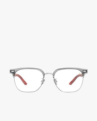  MUJOSH - Gọng kính đa giác unisex nửa viền 