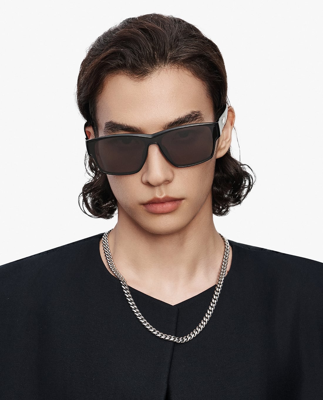 MUJOSH - Kính mát unisex gọng vuông thời thượng