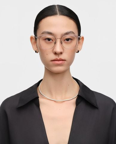  MUJOSH - Gọng kính vuông unisex bản mảnh 
