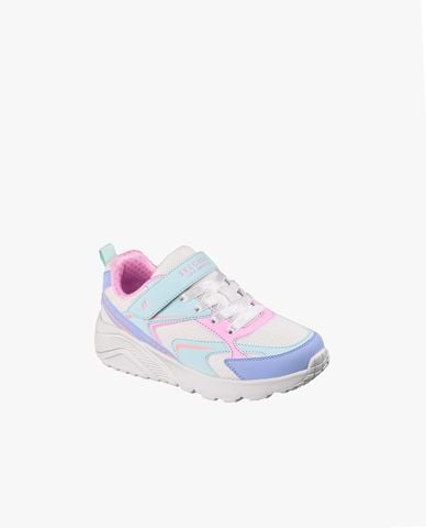  SKECHERS - Giày sneakers bé gái cổ thấp UNO Lite Vista Strike 
