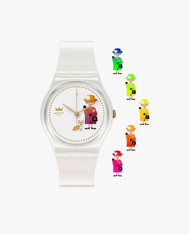  SWATCH - Đồng hồ nữ How Majestic 34mm 