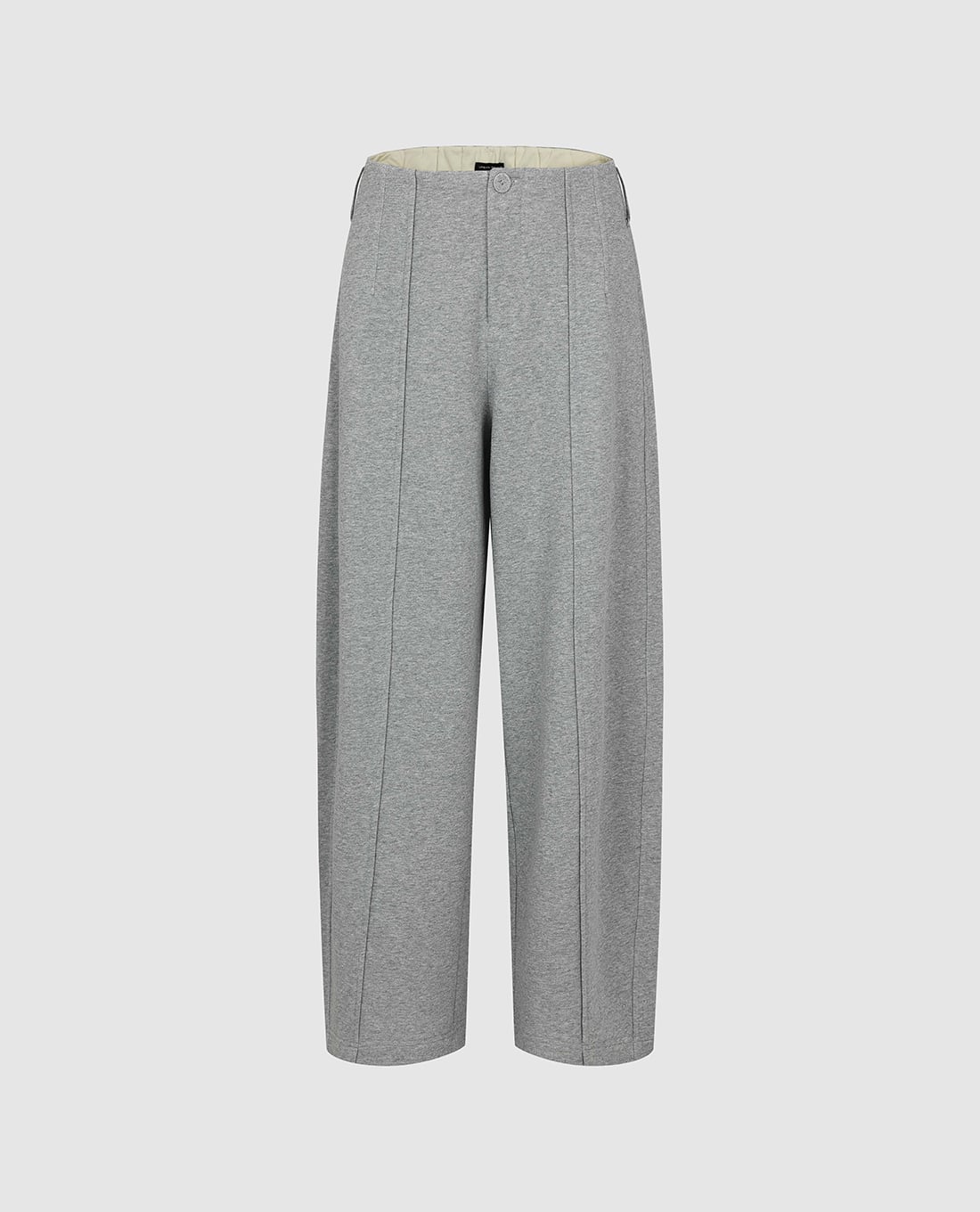 URBAN REVIVO - Quần nữ ống đứng xếp li