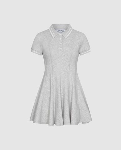  URBAN REVIVO - Đầm polo mini tay ngắn phom xòe 