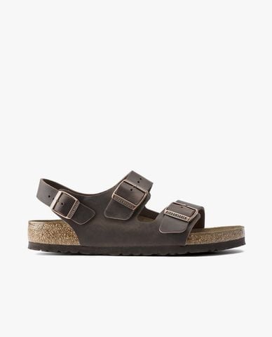  BIRKENSTOCK - Giày sandals unisex đế bệt Milano 