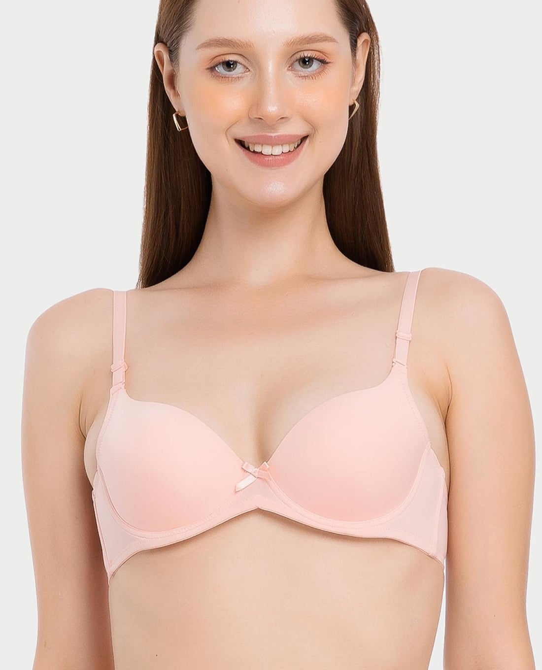 MISAKI - Áo ngực cup 3/4 trơn mút vừa