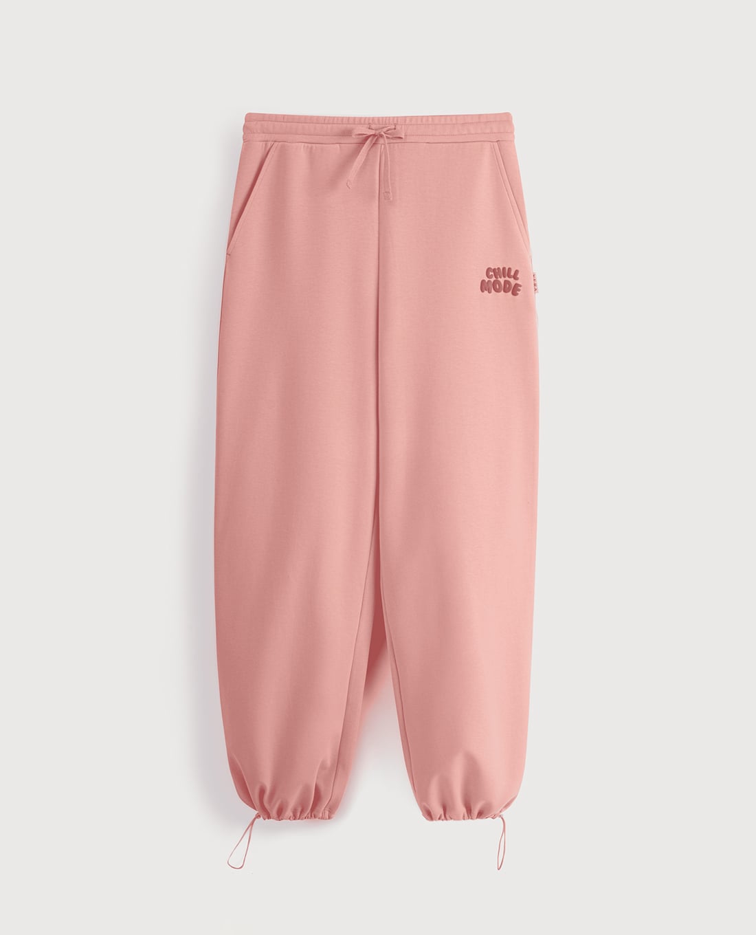 VERA - Quần jogger nữ lưng thun bo gấu in họa tiết