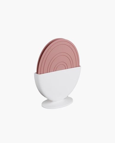  SALLEMA - Set 2 miếng lót nồi silicone hình quả trứng 