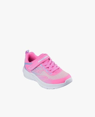  SKECHERS - Giày sneakers bé gái cổ thấp Microspec Advance 