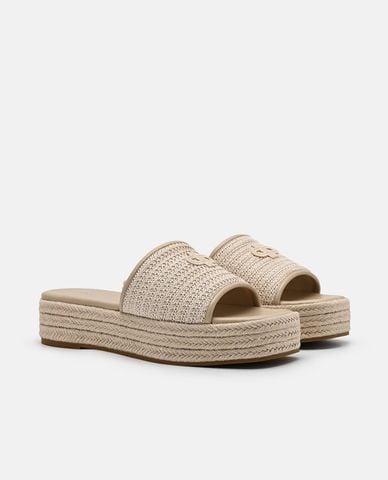  PEDRO - Dép nữ quai ngang đế cói 