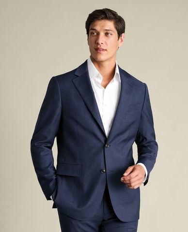  CHARLES TYRWHITT - Áo vest nam thanh lịch Natural Stretch Twill 