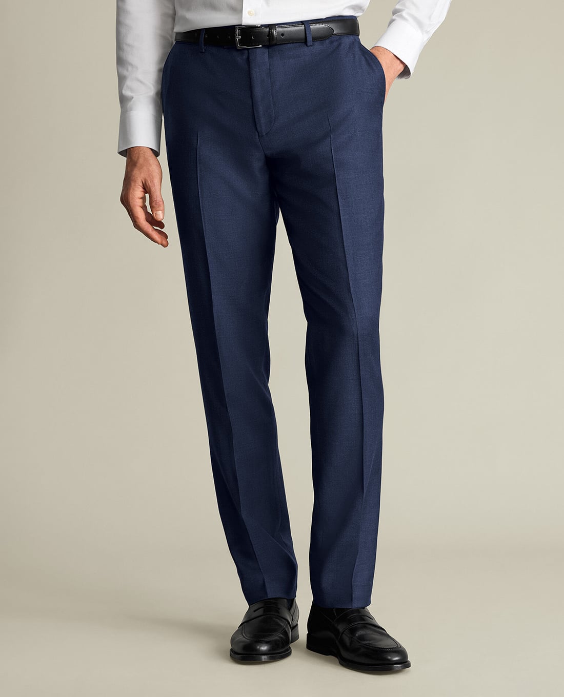 CHARLES TYRWHITT - Quần âu nam thanh lịch Natural Stretch Twill