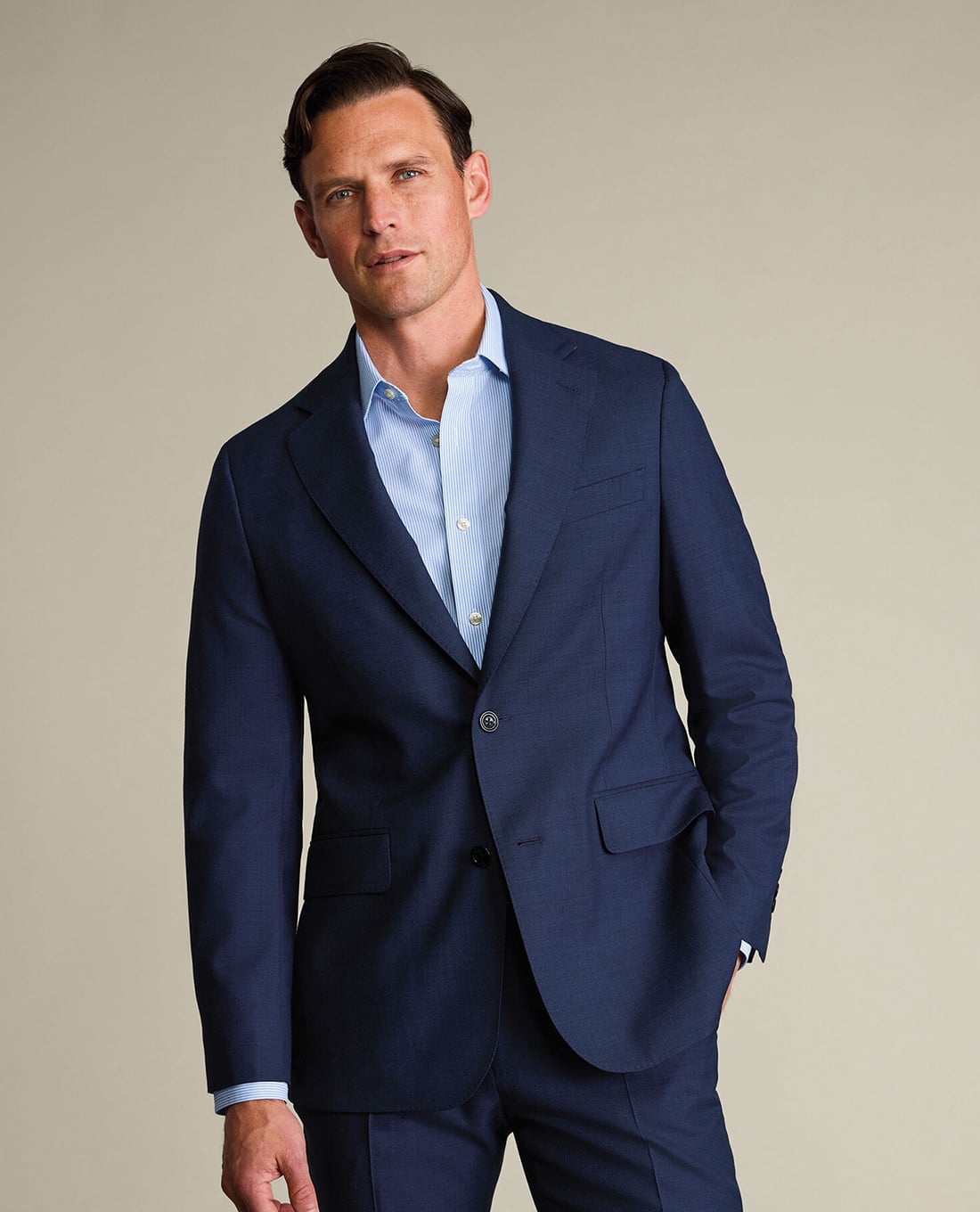 CHARLES TYRWHITT - Áo vest nam Ultimate Performance Sharkskin
